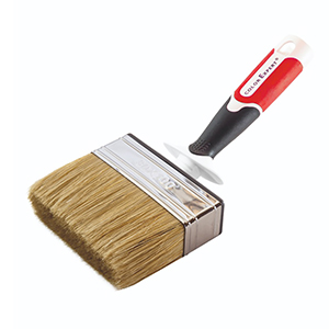 Кисть-Макловица с красной 3-х компонентной ручкой