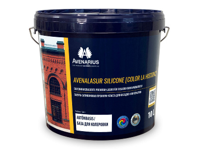 Лазурь AVENALASUR SILICONE [COLOR LA HISTORIC] силиконовая для фасадов и интерьеров