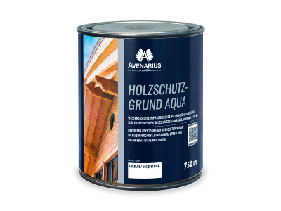 Пропитка AVENA HOLZSCHUTZ-GRUND AQUA грунтовочная для защиты древесины